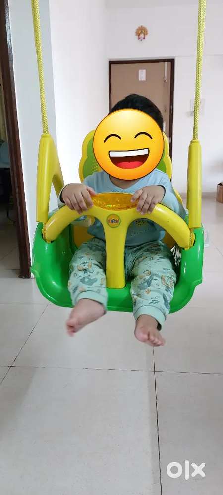 Baby Adjustable Swing for Indoor & Outdoor – Safe, Fun & Comfortable!