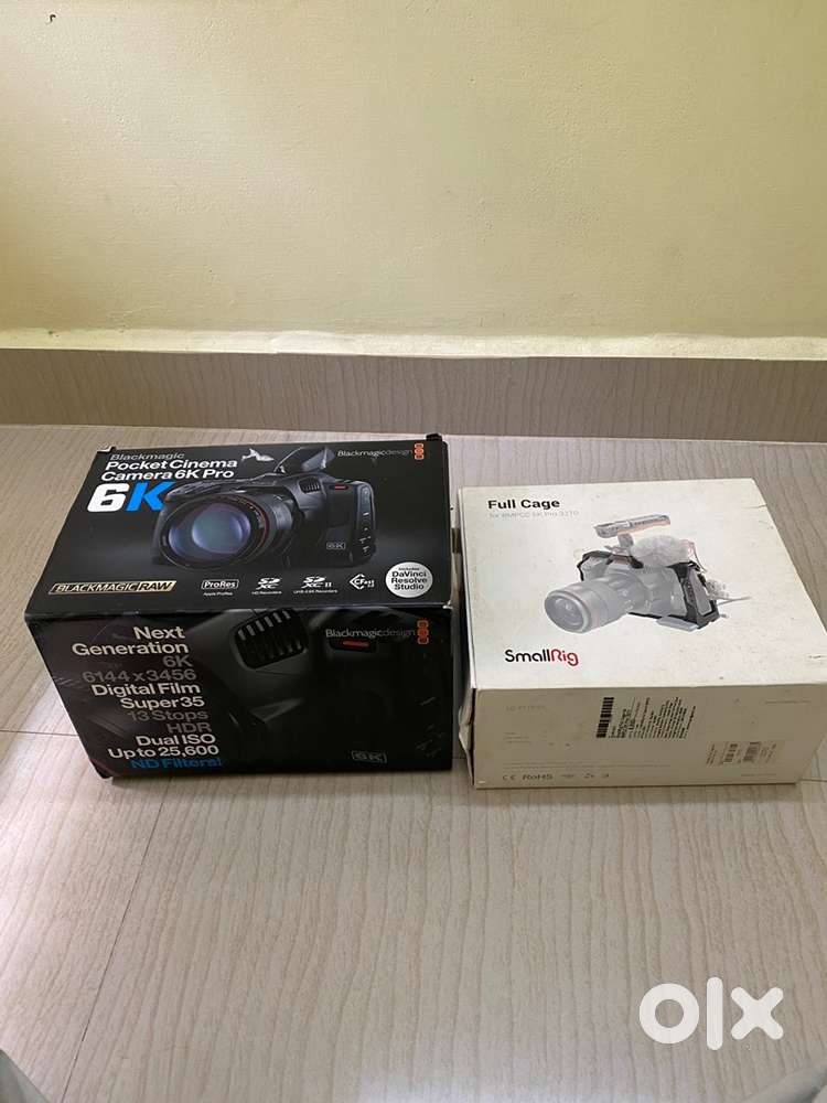 Blackmagic pocket cinema 6K Pro (EF) with Sigma 18-35mm f1.8 art lens