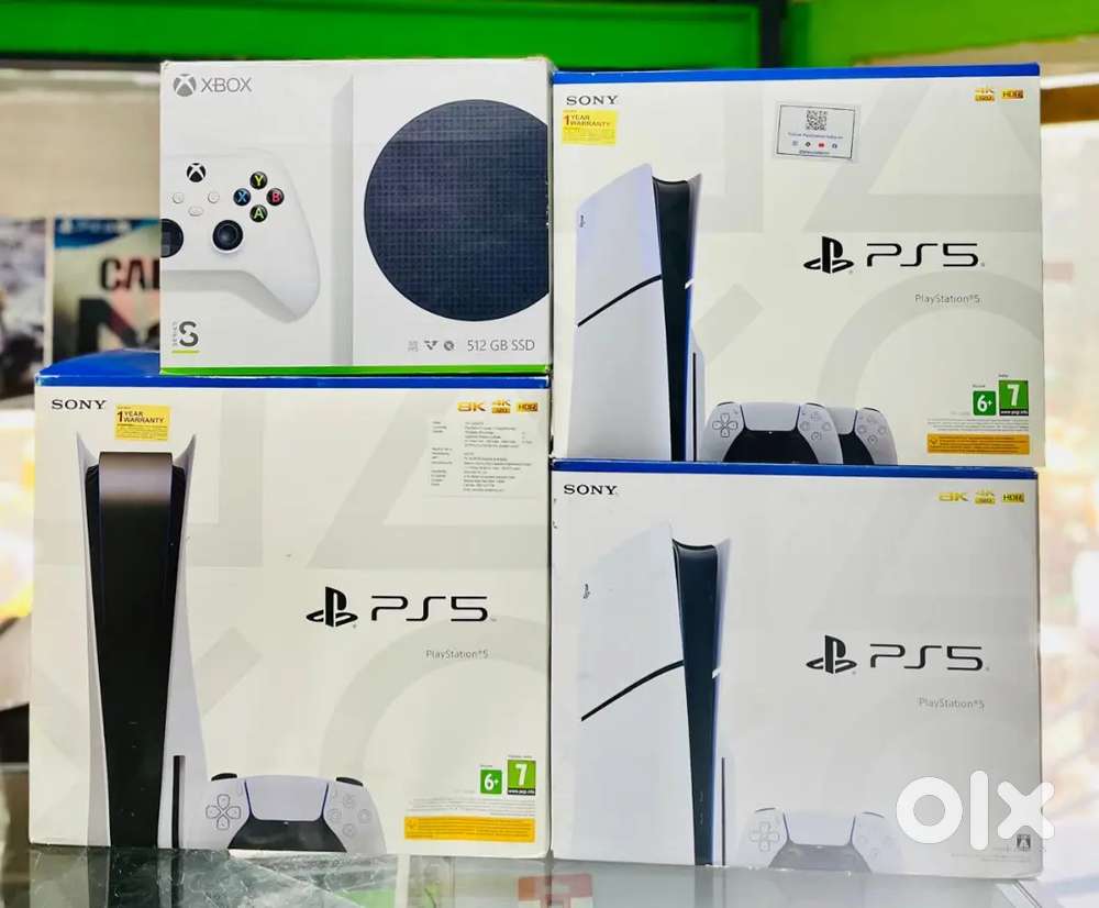 Xbox PlayStation 5 with warranty and games