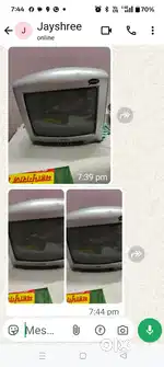 Onida 15inch portable tv