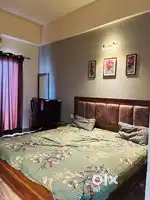 Fully furnished flat in a gated society