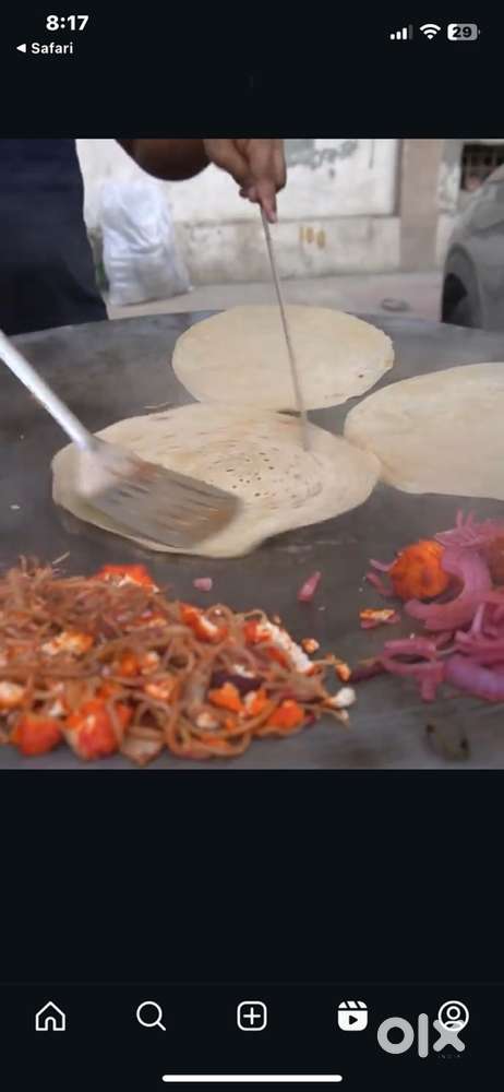 To make and sell Veg/Egg/Chicken rolls