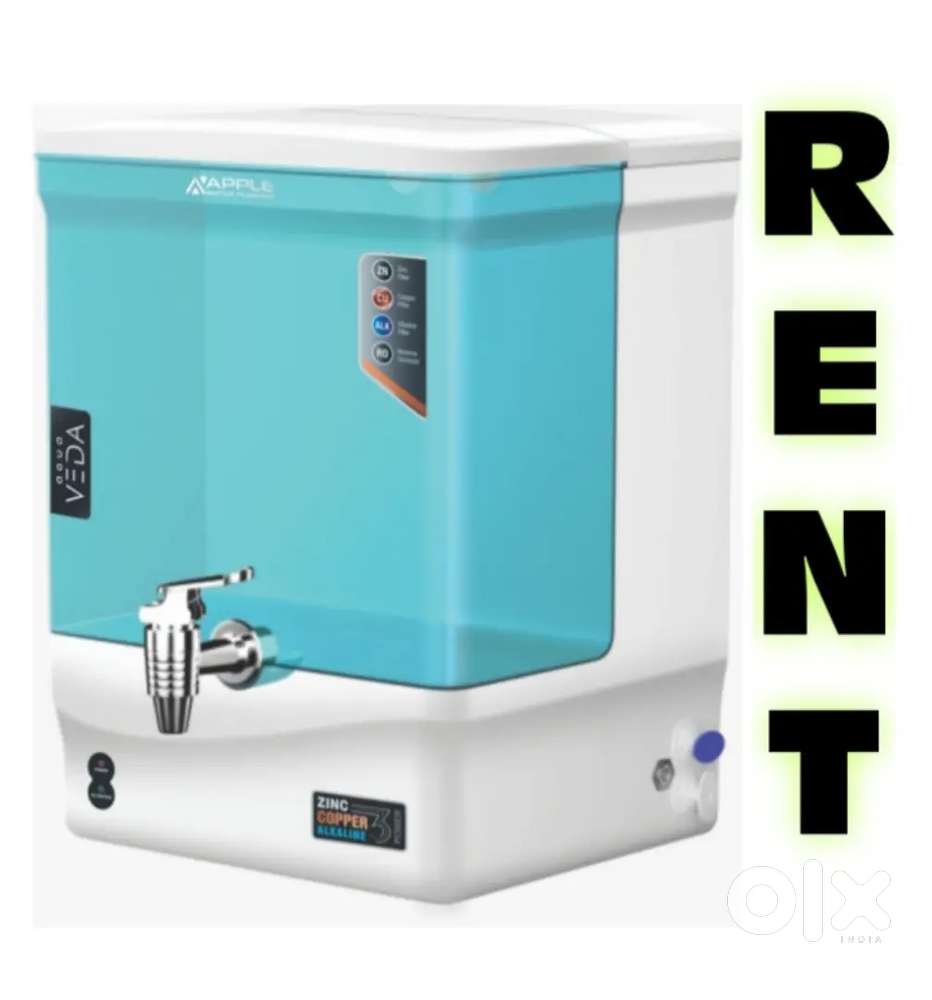 Water purifier available on rent