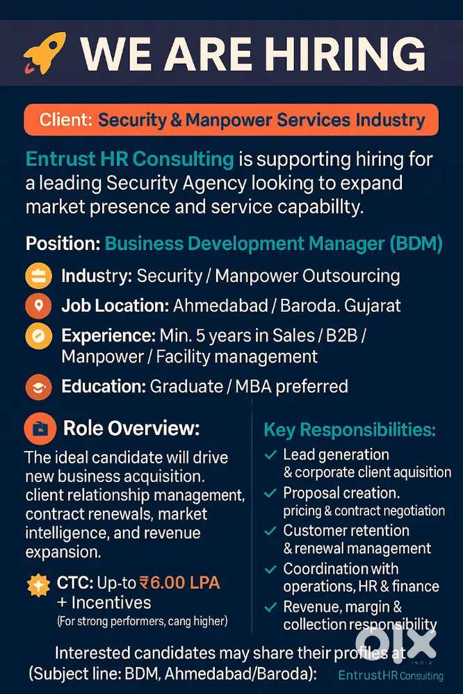 Business Development Manager (BDM)