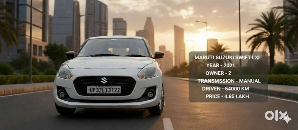 Maruti Suzuki Swift VVT LXI, 2021, Petrol