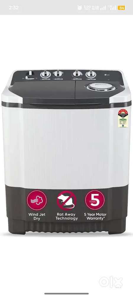 New LG WASHING MACHINE