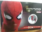 Spider man mask with eye blinking feature with chin