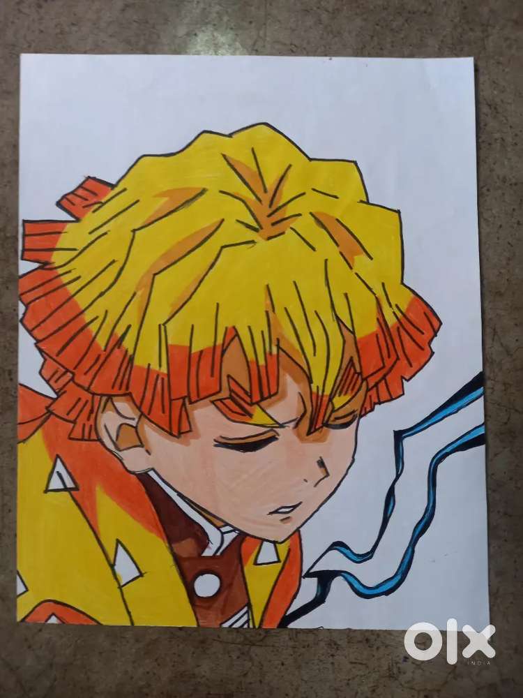 ZENITSU DRAWING (ANIME)