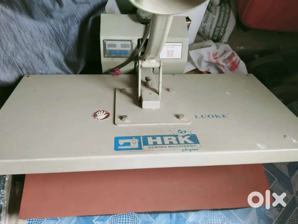 Heat press machine