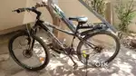 Hero cycle with front and back disc brake with back career
