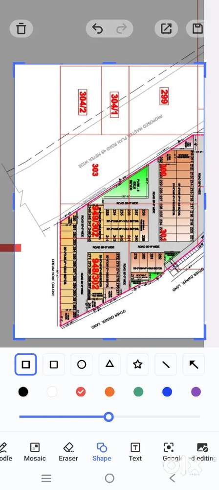 100 gaz residencial plots at kharar