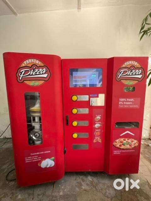 Fully Automatic Pizza Vending Machine