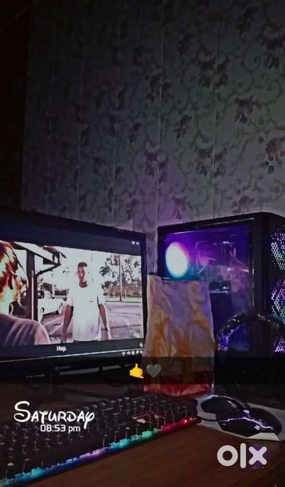 One month old with year warranty