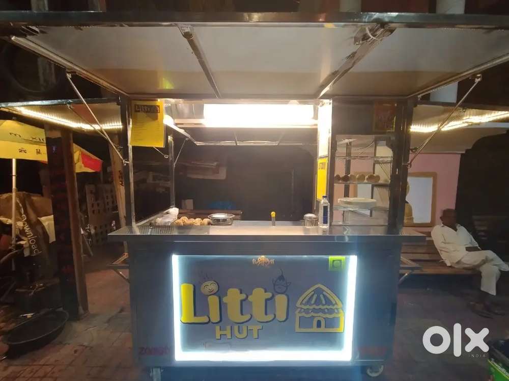 Food Stall on Rent fully Stainless steel with Location