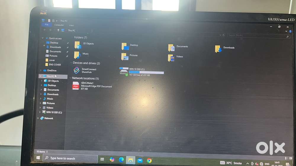 Asus and intex computer set