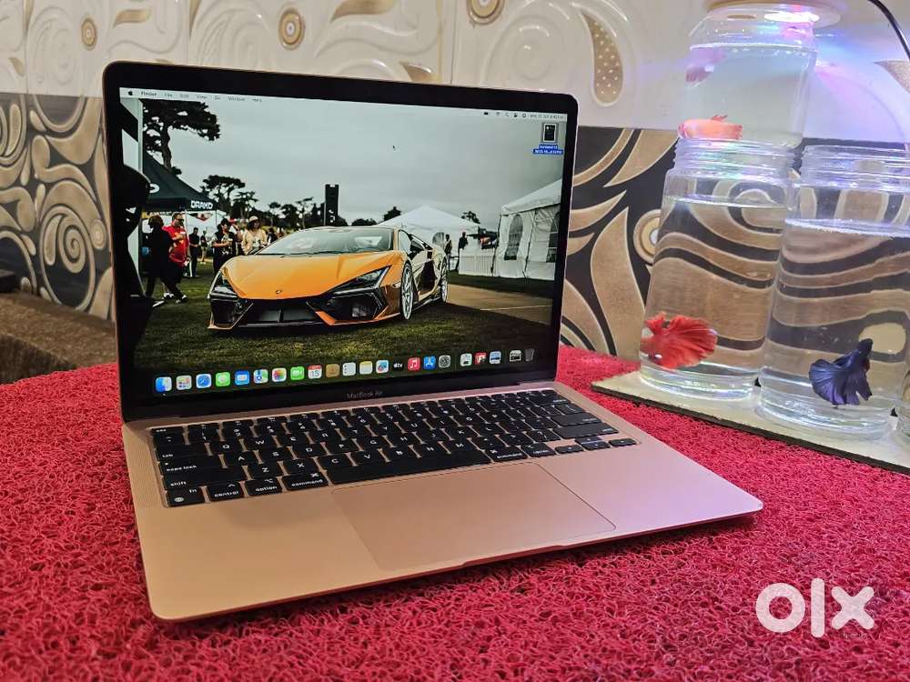 M1 Air Gold 2023  Apple Macbook 8gb 256gb SSD 13inch Retina Touch iD