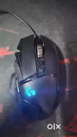 Logitech G502 Hero Gaming Mouse – RGB,11 Buttons, 16K DPI with Weights
