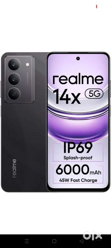 Realme 14 x 5g 60000 MAH Back Camera Problem