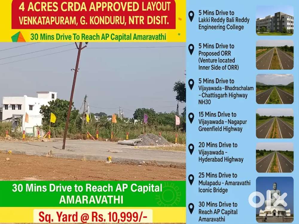 RISHI ENCLAVE # G KONDURU # CRDA Plots # Ready to Construct