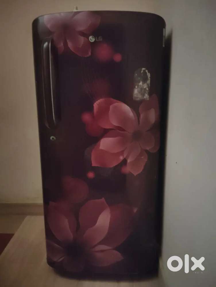 LG REFRIGERATOR FOR SALE RED COLOUR