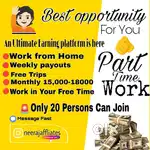 Hiring for a job  Work from Home  Part time work