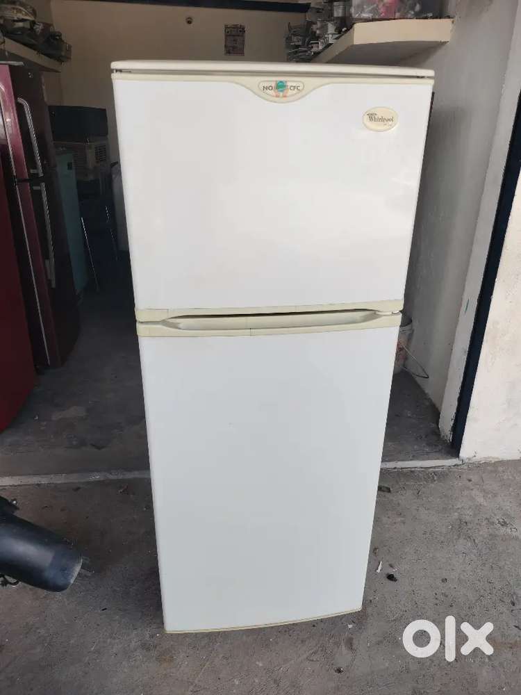 Whirlpool refrigerator good condition double door 250 liter