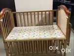 Baby crib in good condition at just 1999/-