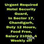 5 Star Hotel Security Guard Job Chandigarh 25