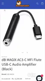 Audiocular Spark (New, Warranty) + Db Magix AC3 Type-C DAC (Unused)