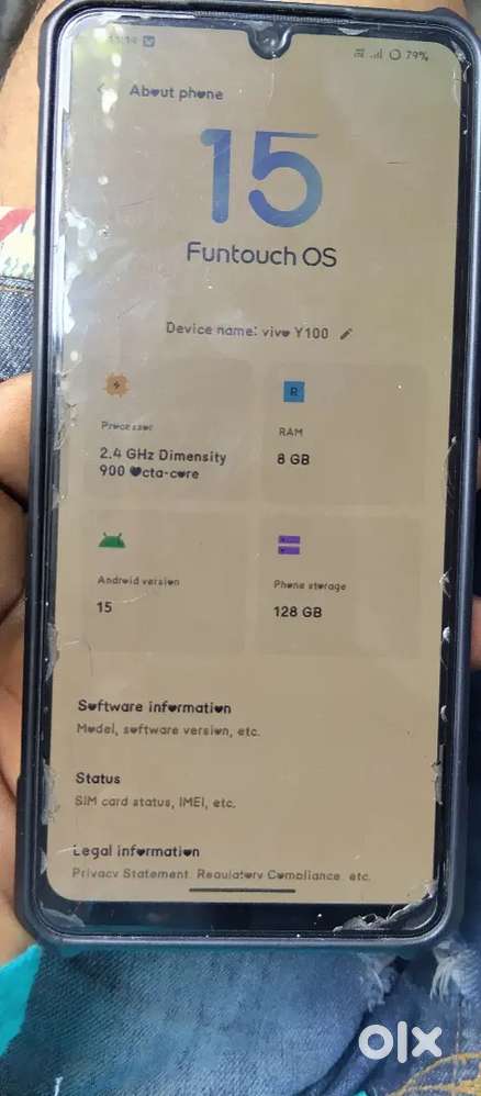 Y100 urgent selling 8gb ram