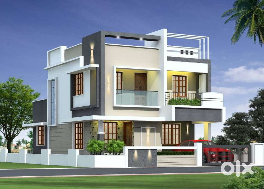 New 4 BHK Villa for sale in Yeyyadi.