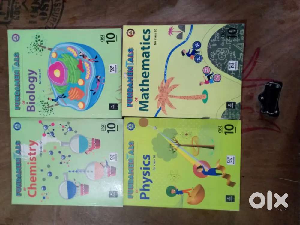 Class 10 CBSE Fundamentals of Maths, Physics, Chemistry, biology ₹1299