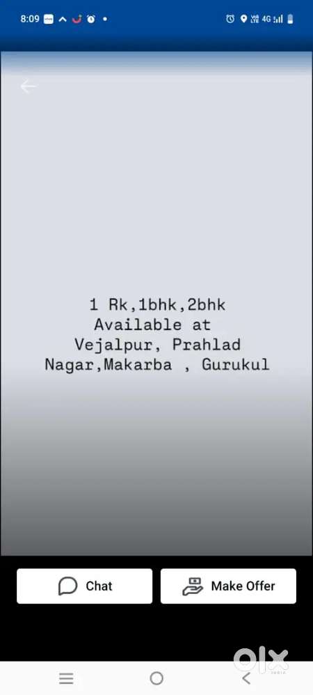 1rk , 1bhk 2bhk Flats available in Good location