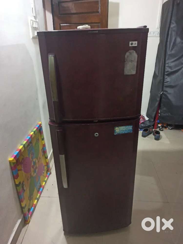 LG Fridge Cherry color (Double door) 222 litres