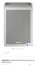 Samsung ax3100 portal air purifier