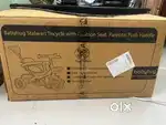 Babyhug stalwart tricycle with cusion seat parental handle