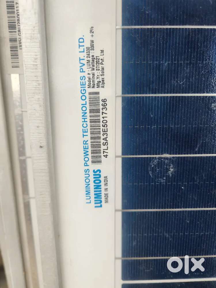 Solar panel  7 par penal 5500