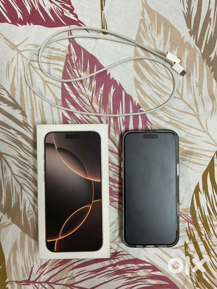 Iphone 16 pro max in warranty 100% battery health
