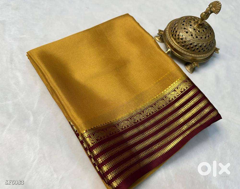 Mysore Crape Silk Saree