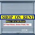 Shop available for rent