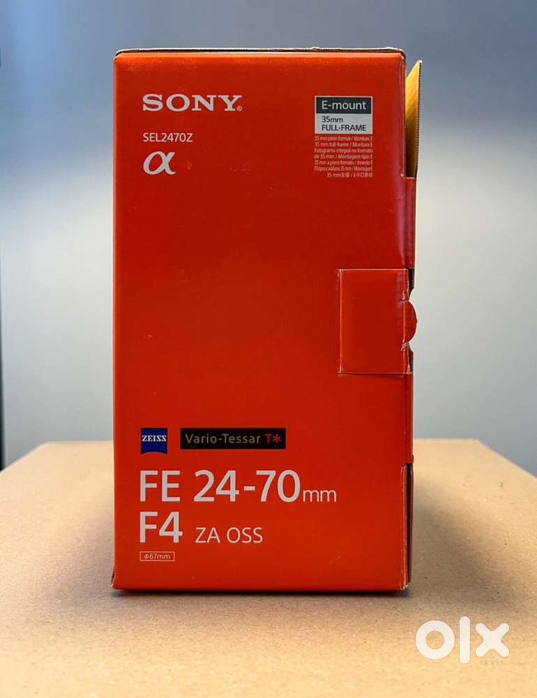 Sony FE 24-70 f4 full lens