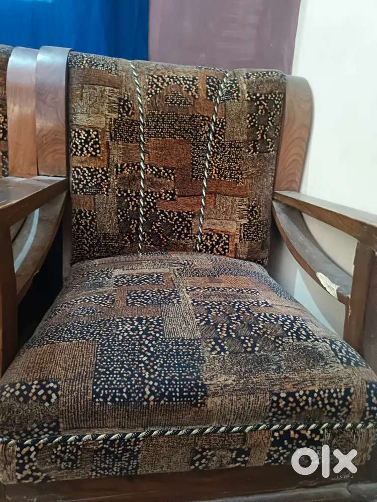 Wooden Sofa (pair of 2)