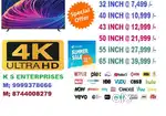 32 INCH SMART LED TV @ 7,499 /-