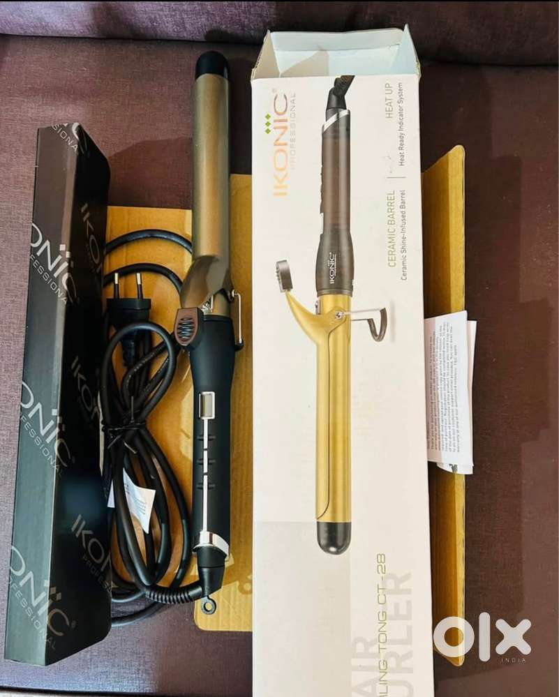 Ikonic professional curler and Ikonic mini crimper