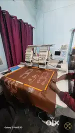 Double Head Embroidery machine