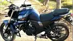 Yamaha FZ S V2 less driven armada blue color