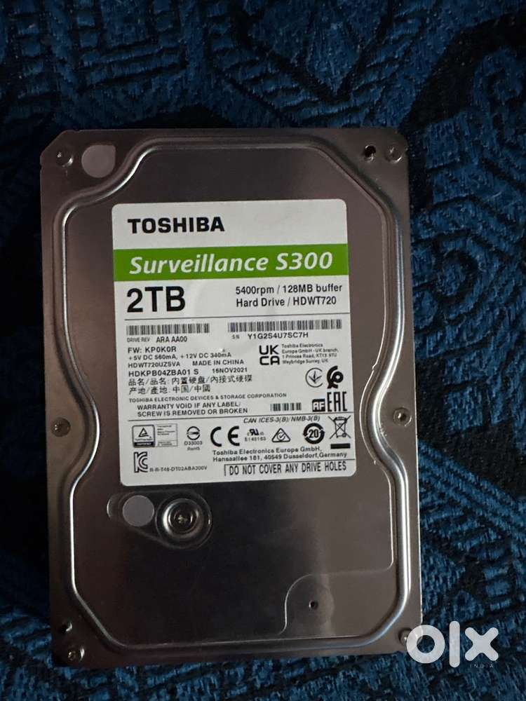 Toshiba surveillance S300 2TB