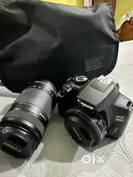 Canon 1300D with 2 lens