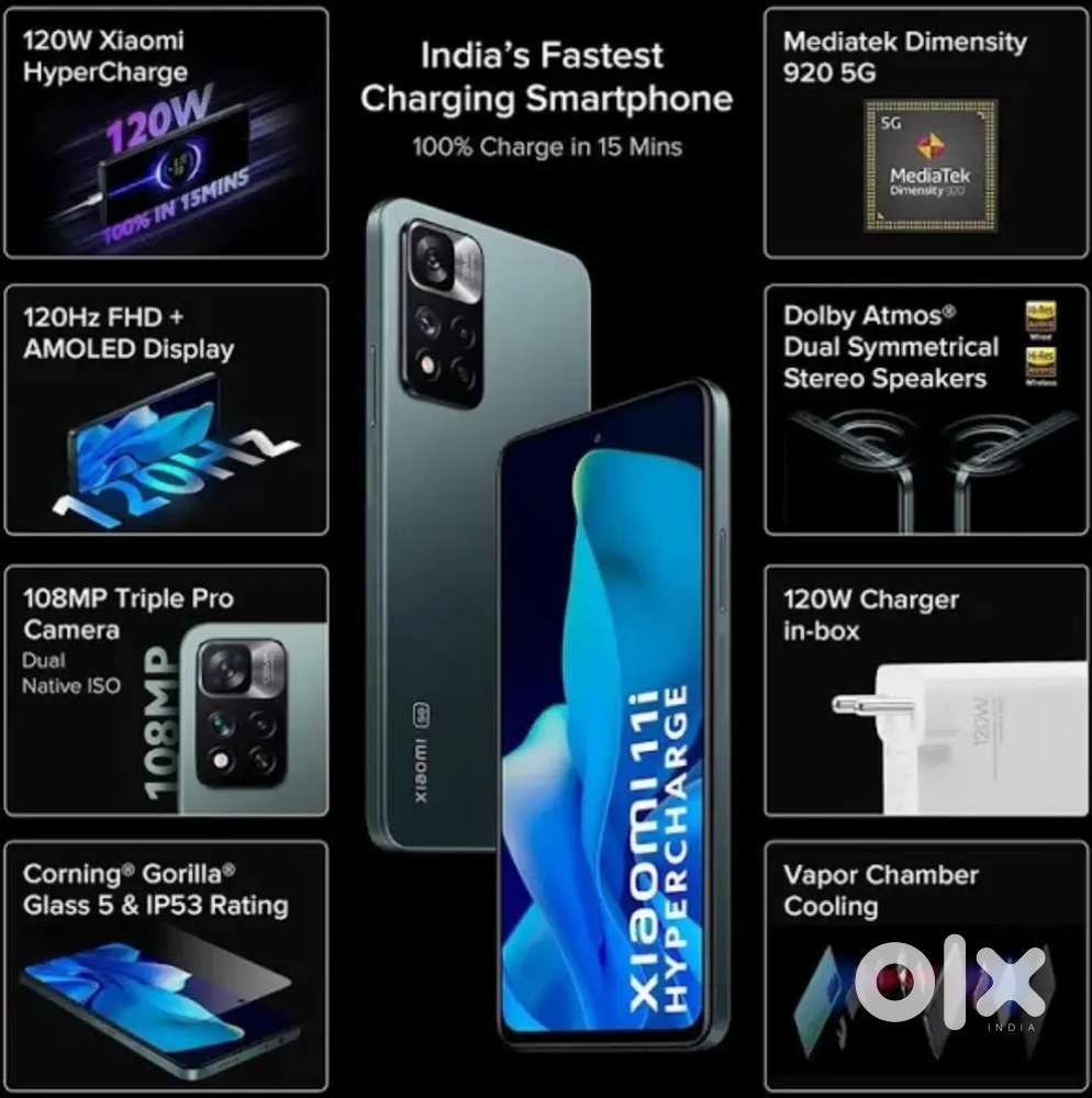 Xiaomi 11i 5G hyper charge