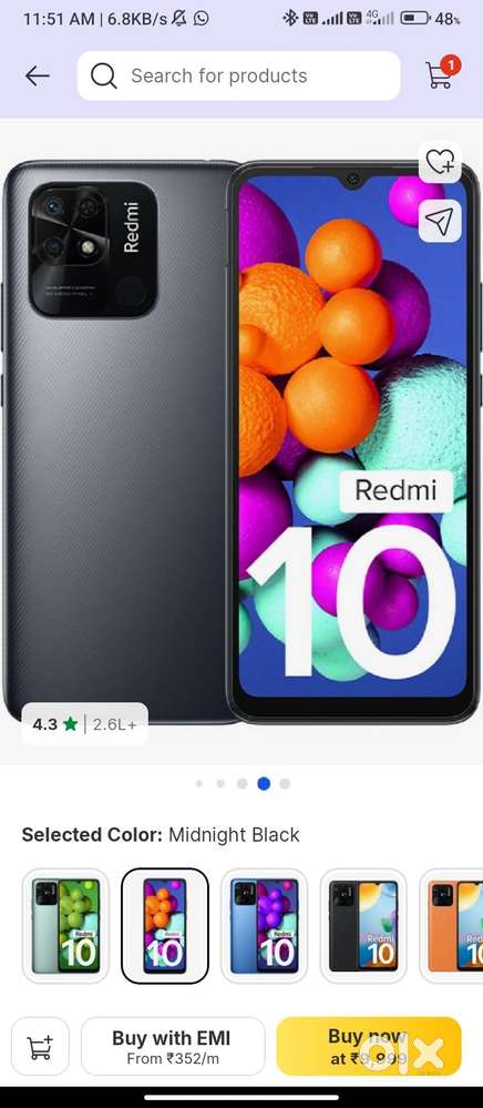 Redmi 10 all good condition/price __1500